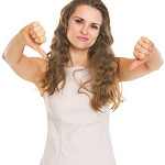 woman-thumbs-down